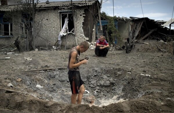 разруха, донбасс, война