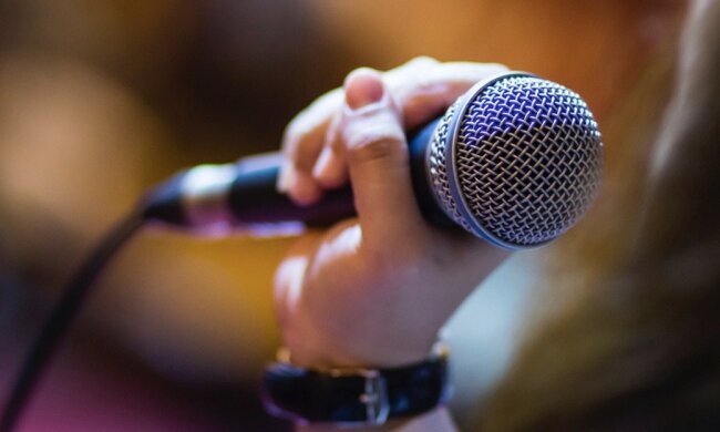 песня, музыка, микрофон