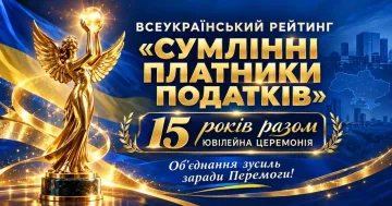 Разом заради Перемоги: ВГО «АППУ» провела 15-ту Ювілейну церемонію нагородження переможців Всеукраїнського Рейтингу «Сумлінні платники податків»