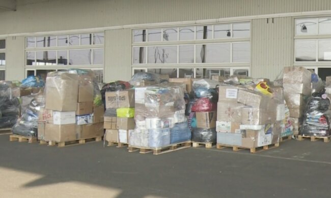 Гуманитарная помощь для пенсионеров в Харьковской области