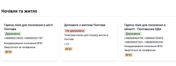 Бесплатное жилье для ВПЛ в Полтаве