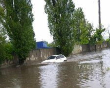 Вулиці Харкова пішли під воду після потужної зливи: кадри наслідків