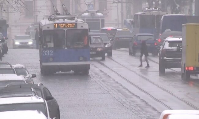 Новый график движения транспорта в Киеве