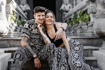 Чоловік вагітної MamaRika трепетно звернувся до українських жінок: "Я знімаю капелюх"