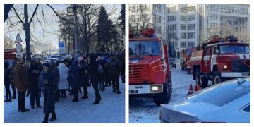 Горить університет Каразіна в Харкові, студентів евакуюють: перші деталі і кадри