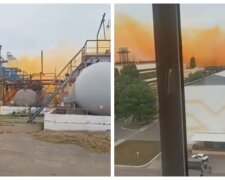 НП на великому хімзаводі в Україні, місто накрило рудим димом: кадри і подробиці