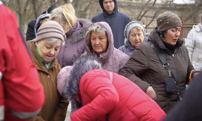 Гуманитарная помощь для пенсионеров во Львовской области