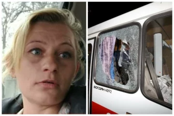 «Не соромно»: жінка, яка кидала в Санжарах каміння, зробила заяву, але краще б мовчала