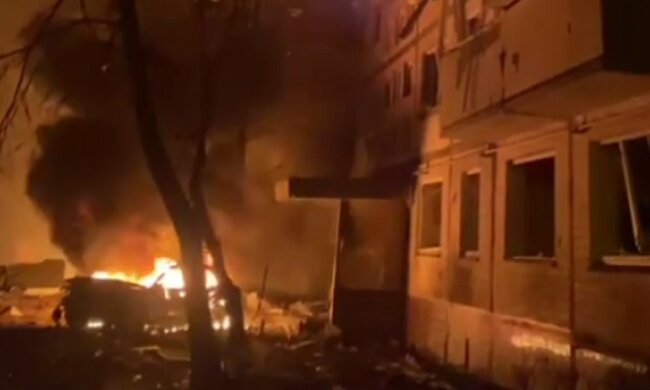 Ракетная атака на Киев