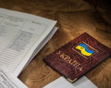 украинский паспорт,