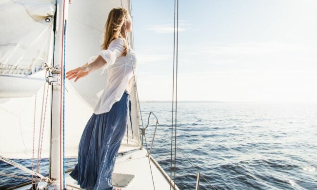 отдых море яхта