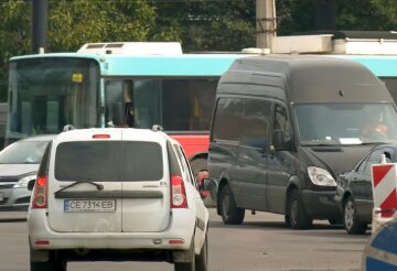 Ограничение движения транспорта в Киеве
