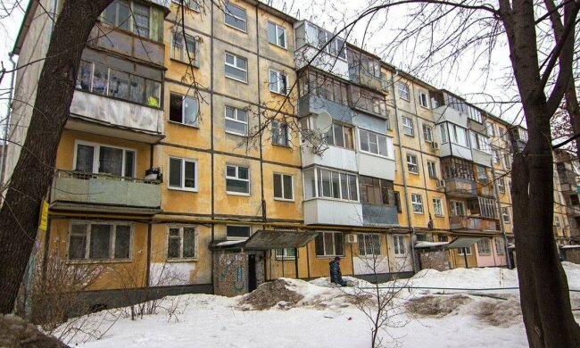 хрущевка, дом