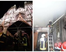 Пожар в костеле Святого Николая: как выглядит здание после ЧП, фото и видео последствий
