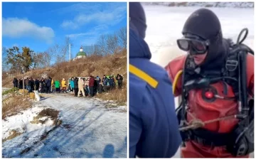 "Тіло знайшли водолази": під Києвом чоловік не повернувся додому після свята Водохреща