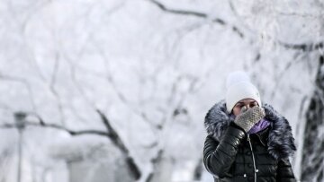 Погода в Украине, холод, мороз