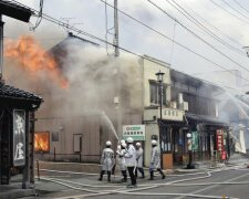 В Японии произошел беспрецедентный пожар (фото)