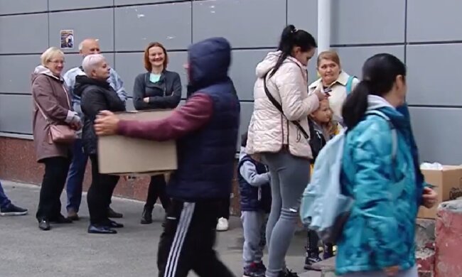 Безкоштовні продукти для ВПО у Кіровоградській області