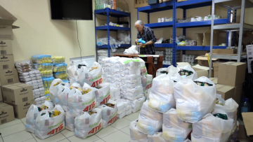 Безкоштовні продукти для ВПО у Миколаївській області