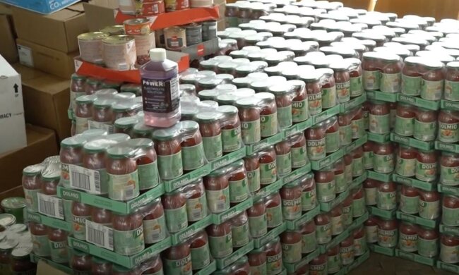 гуманитарная помощь для пенсионеров в Харьковской области