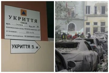 "Трагедия в Киеве ничему не научила": люди во Львове не смогли попасть в укрытие во время ночной атаки, видео