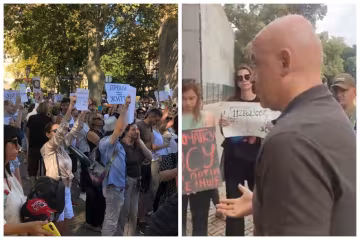Протесты в Одессе не прекращаются, Труханову пришлось оправдываться перед людьми: "Не понимаю, зачем стоять на улице"