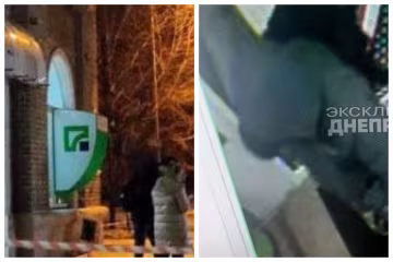 Зухвале пограбування ПриватБанку в Дніпрі, що відомо на цей момент: "Чоловік з рюкзака дістав..."