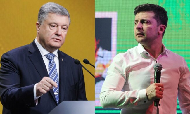 порошенко и зеленский