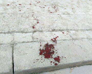 Бійня за спорткомплекс в Києві: калюжі крові і безпорадні копи (фото)