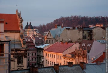 крыши домов