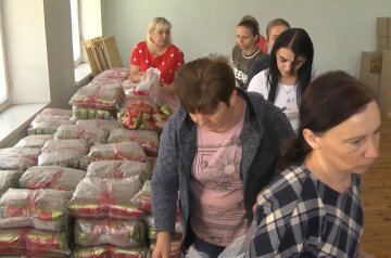 Бесплатные продукты для ВПЛ и пенсионеров в Днепре