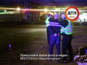 ДТП із переслідуванням: київські копи затримали п’яного водія (фото)