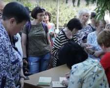 Гуманитарная помощь для пенсионеров в Сумах
