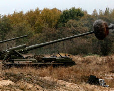 Украинские артиллеристы провели эффектные учения (фото)