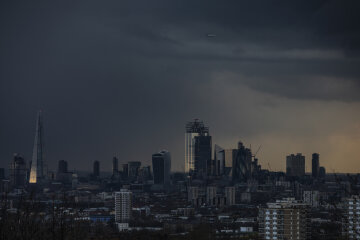 Погода, облачно, шторм, циклон.