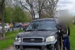 У мотлох п'яний водій вилетів на тротуар у Харкові, фото: "зніс огорожу і..."