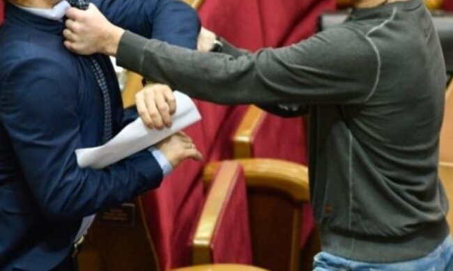 драка рада нардепы
