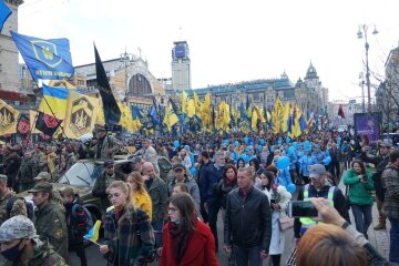 Марш Нації у Києві завершився оголошенням вимог до влади