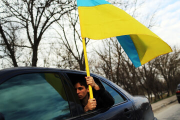 Флаг Украины, украинцы