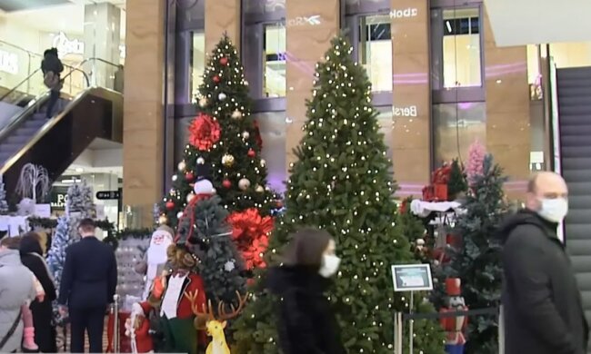 Новий Рік карантин люди