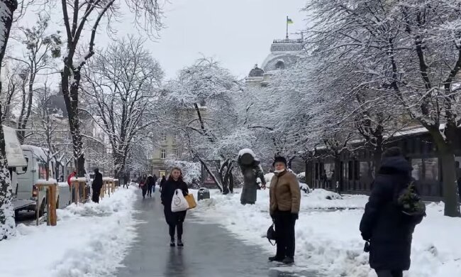 Прогноз погоди на січень в Дніпрі