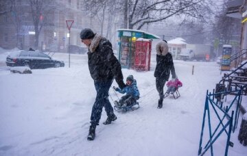 зима в Одессе