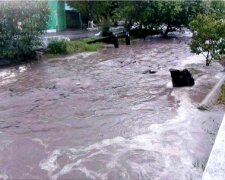 "Потоки води хлинули з гори": в мережі показали, як затопило Одеську область, відео