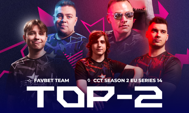 Украинцы FAVBET Team заняли второе место на CCT Season 2 Series 14