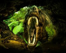 динозавр, пасть, хищник зубы