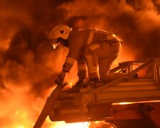 Пожежа на нафтобазі в Рівненській області ДСНС пожежна