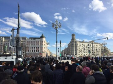 протесты Москва