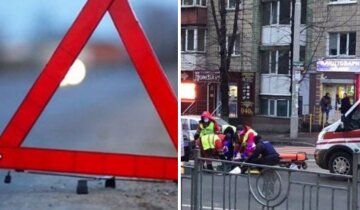 У Києві жінка збила пішохода на "зебрі" і втекла: фото з місця ДТП
