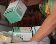Безкоштовні продукти для ВПО та пенсіонерів у Запоріжжі