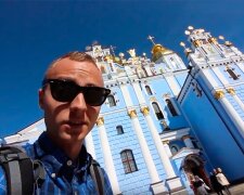 Американський блогер провів захопливу екскурсію Києвом (відео)
